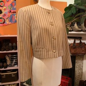 Vintage Pendleton Wool Cropped Blazer